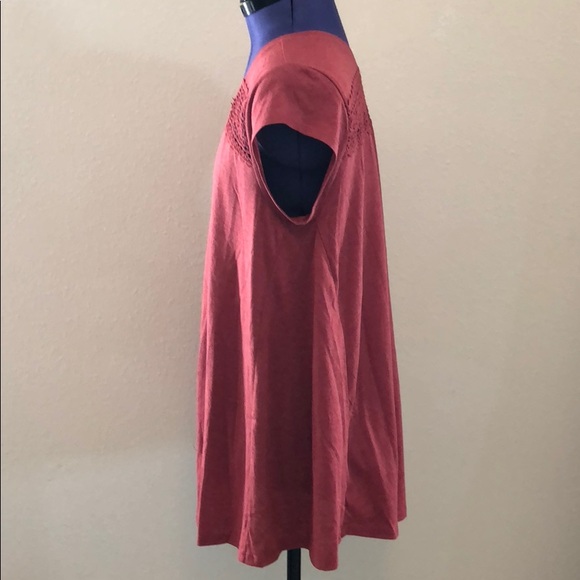 NWOT - Ladies Lg LE3NO Cap Sleeve Top - Picture 3 of 6